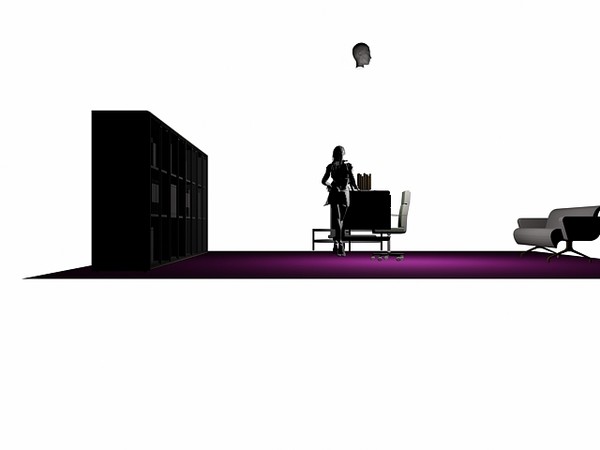3d model unfinished beta - The Final Meeting Scene Excerpt (Unfinished)(First Time 3d modeling)(Beta) by Xeron2341